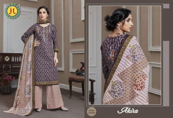 JT Akira Vol-24 Cotton Print Designer Patiyala Dress Materail